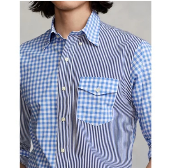 Polo Ralph Lauren Classic-Fit Button-Front Long Sleeve Woven Fun Shirt - Picture 3 of 11